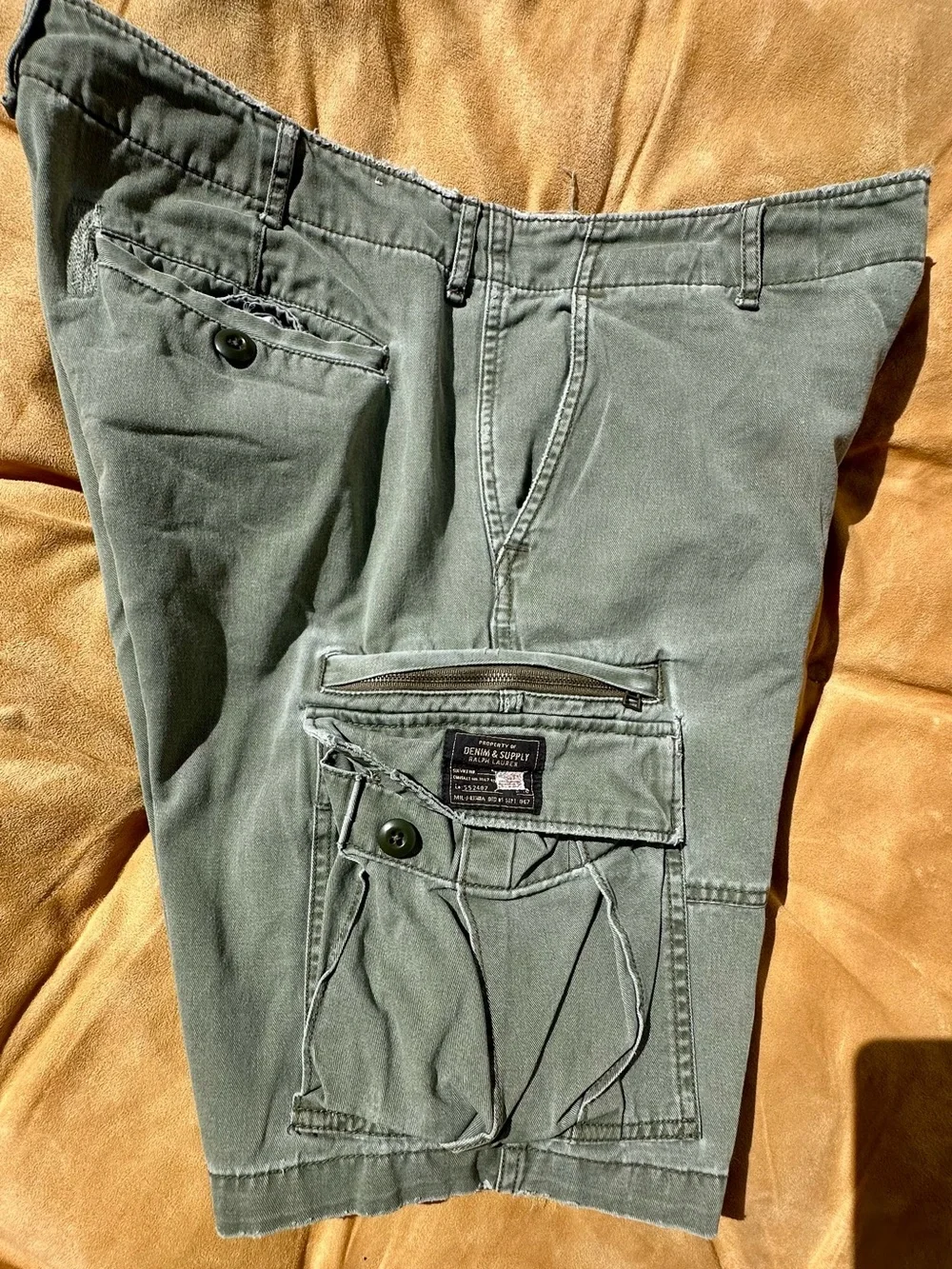 Ralph Lauren Olive Men’s Cargo Shorts